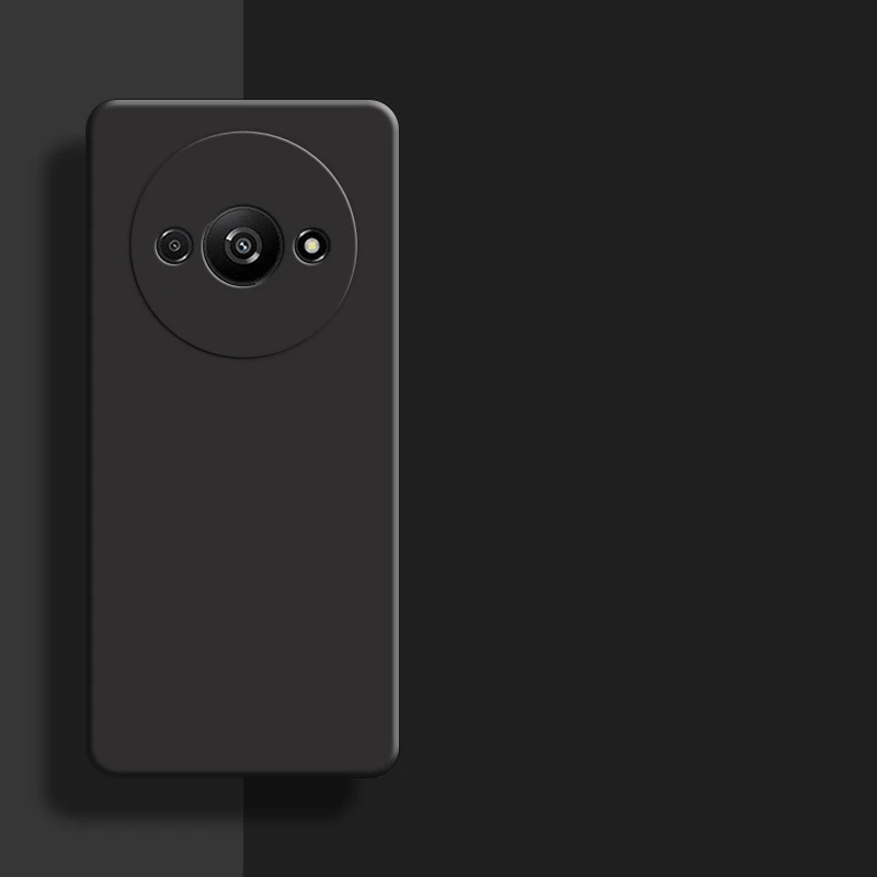 Para Xiaomi Redmi A3 funda para Redmi A1 A2 Plus A3 funda nueva funda protectora de silicona líquida Original para Redmi A1 A2 A1 + A2 + A3 - imagen 3