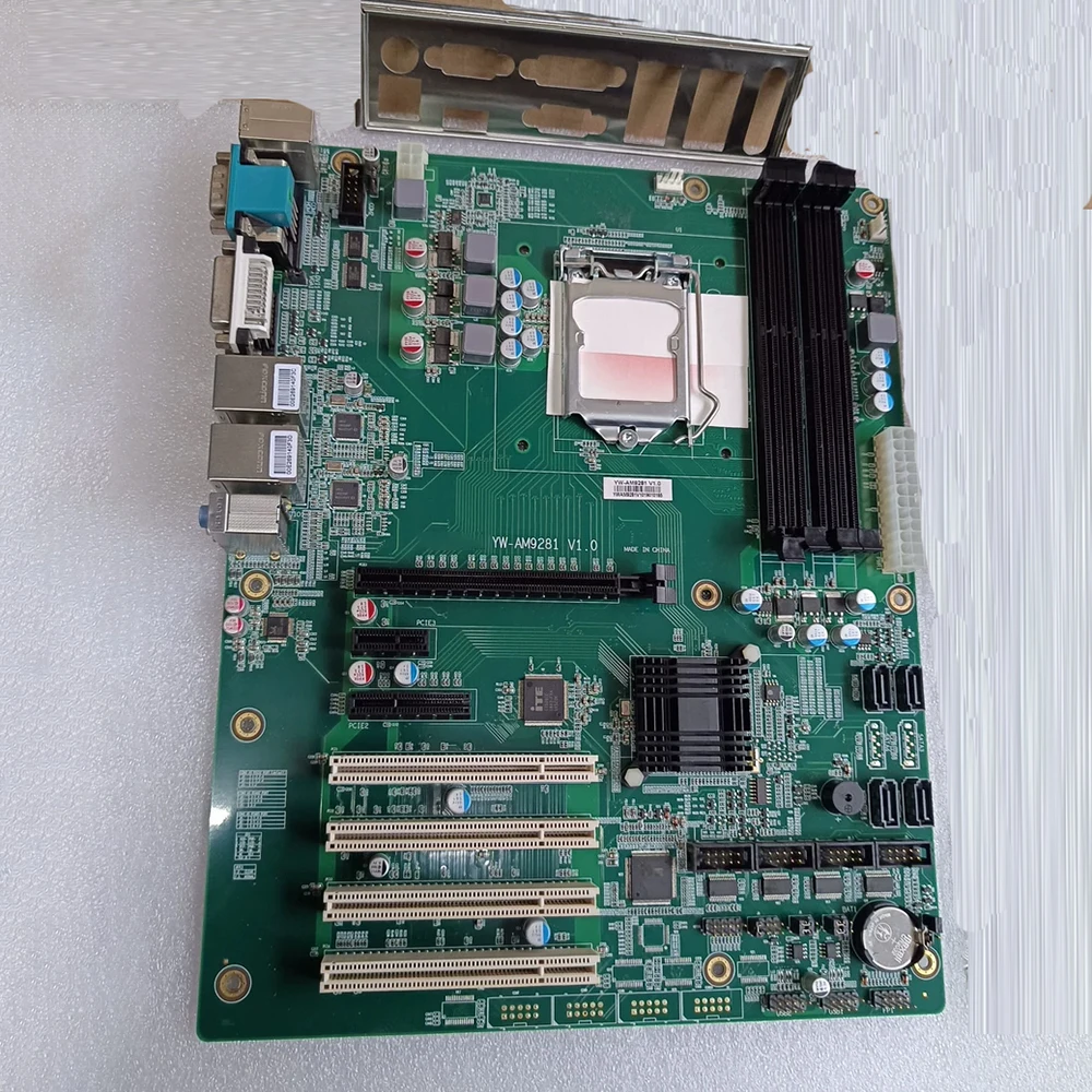 YW-AM9281 V1.0 Placa base de control industrial LGA1150 H81 chip YW-AM9281 - imagen 3