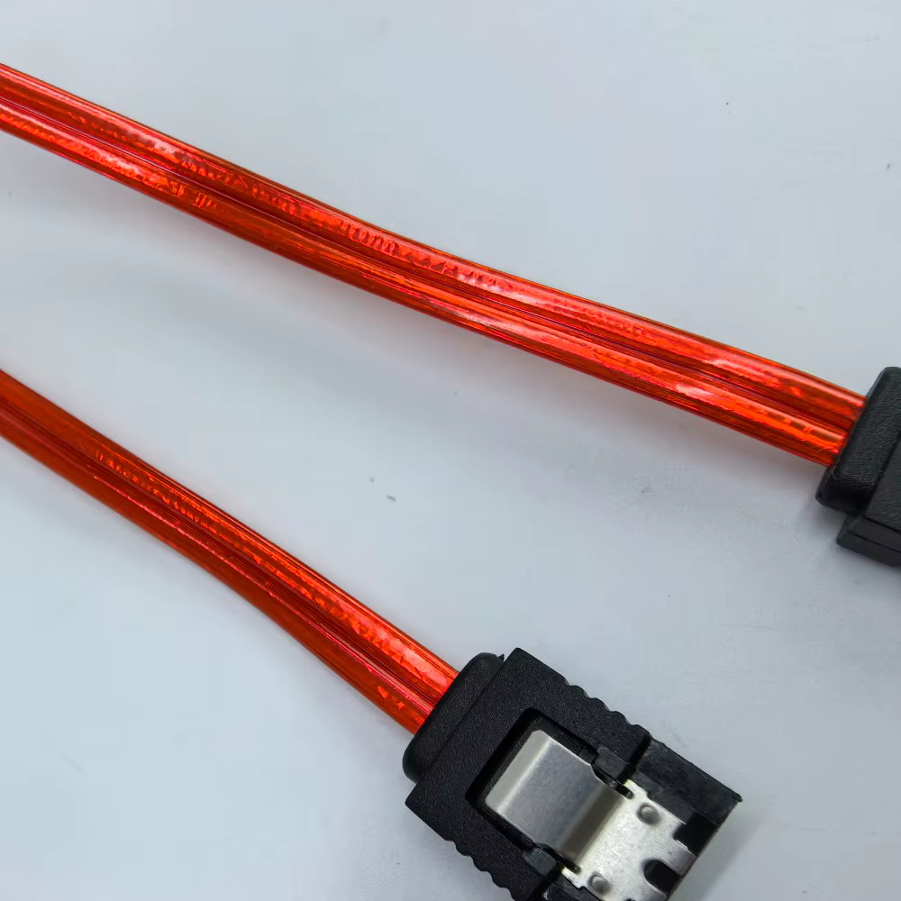 Cable SATA 3 Extensión – Cobre Rojo Alta Velocidad - imagen 4