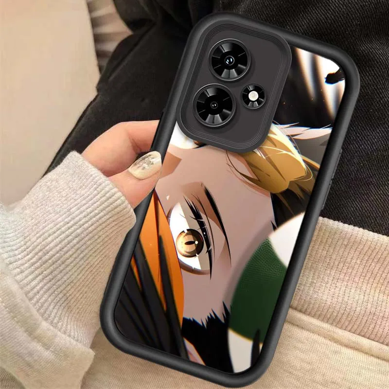 Nishinoya Yuu Anime para Infinix GT Hot 10 20 30 11 12 12i 20s 30i 40 40i 50 50i Pro Play NFC Eye Ladder funda de teléfono - imagen 2