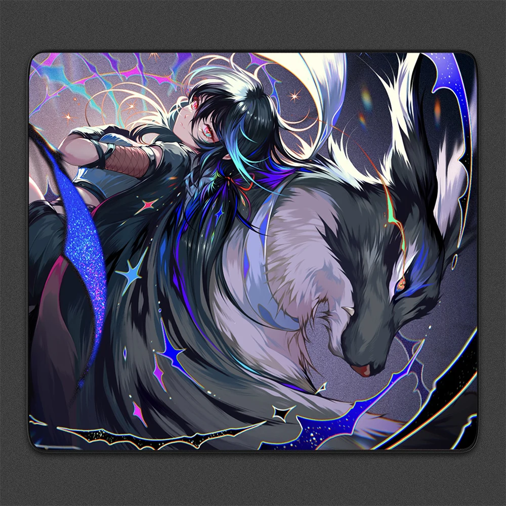 Alfombrilla de ratón de superficie ultrafina, alfombrilla de ratón profesional para deportes electrónicos, alfombrilla de ratón de Anime de 45x40cm, alfombrilla de mesa antideslizante, alfombrilla para teclado de juegos - imagen 2