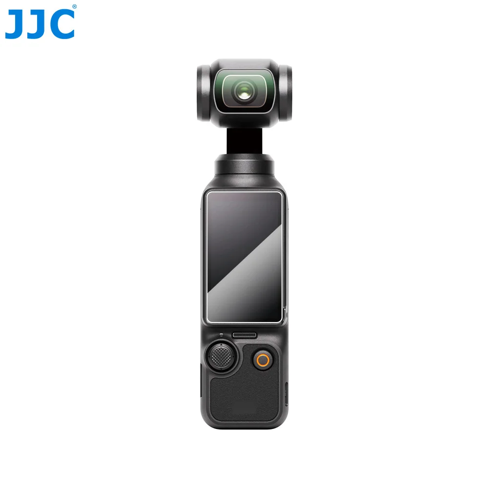 Protector de pantalla JJC para DJI Osmo Pocket 3 9H HD Protector de lente de vidrio templado película de pantalla LCD accesorios de vidrio templado