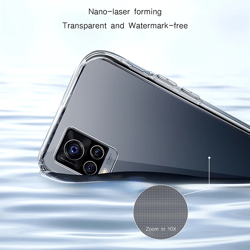 Fundas de teléfono transparentes ultrafinas de alta calidad para VIVO V20 2021 Pro SE V21 V21e V21s 4G 5G cubierta protectora transparente de lente de TPU suave - imagen 3