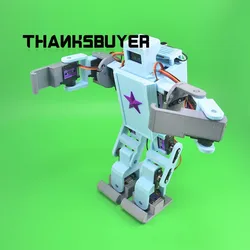 Robot humanoide programable 12 DOF con control por voz