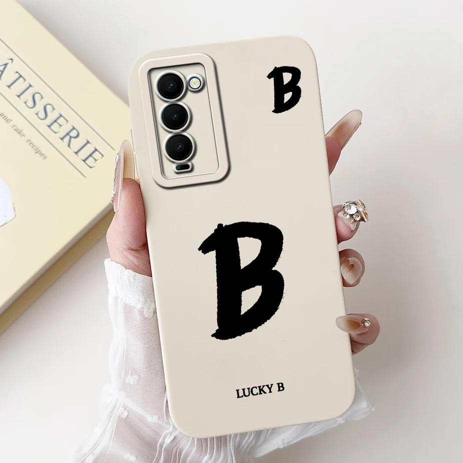 Para Tecno Camon 18 18i funda Camon 18P nuevas letras de la suerte funda de silicona suave para Tecno Camon 18 Premier CH9 Camon18 P Fundas - imagen 4