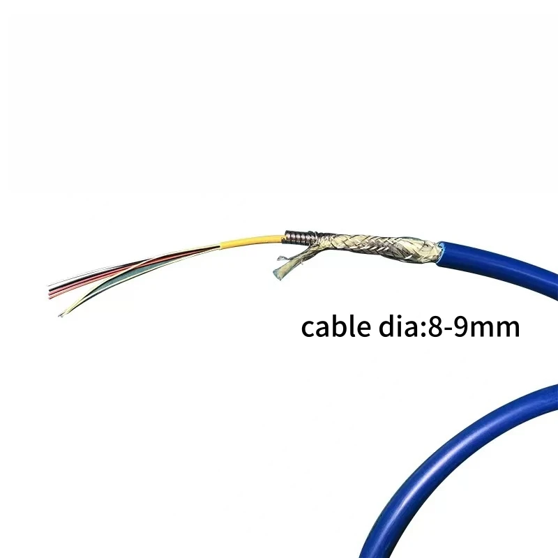 Puente de fibra óptica blindado de 6 núcleos, 9mm, 100m, 150m, 8 núcleos para uso en minería, SC-SC FC LC ST monomodo ignífugo a prueba de explosiones - imagen 3