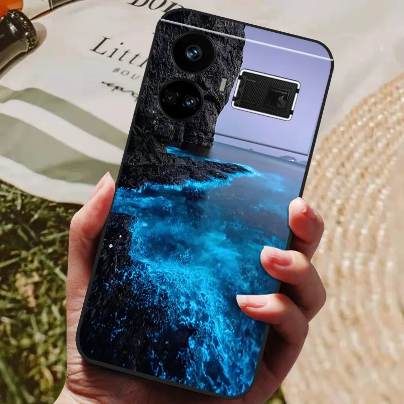 Para Realme GT5 240W funda trasera de silicona TPU suave para Realme GT5 fundas de teléfono RealmeGT5 GT 5 funda protectora completa de moda - imagen 3