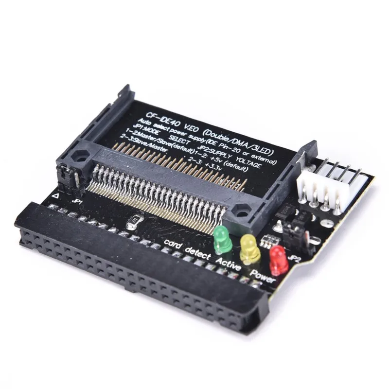 Adaptador de Flash compacto CF a 3,5 hembra, convertidor IDE de 40 Pines, tarjeta CF macho a IDE hembra, conector para ordenador portátil y PC - imagen 4