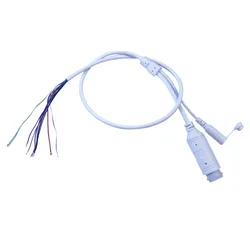 Cable RJ45 PoE 48V-12V Cámaras CCTV Audio