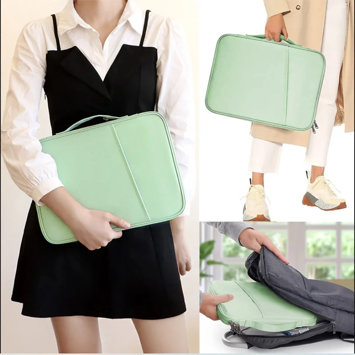 Funda para tableta con funda de 9,7-11 pulgadas para IPad Samsung Xiaomi Coque 12-13,6 pulgadas Funda impermeable para portátil HP MacBook Huawei Funda - imagen 5