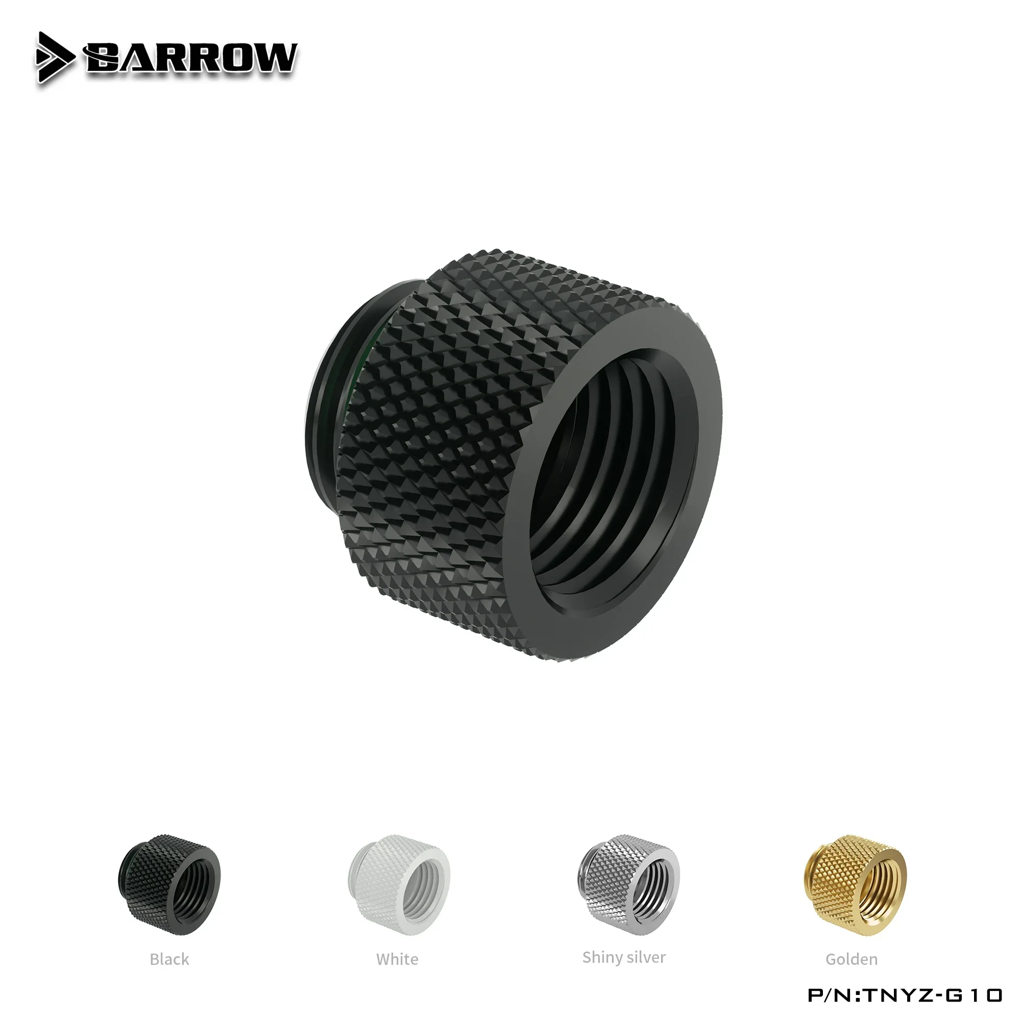Base de montaje de extensión de computadora Barrow, conector extensible de hardware de refrigeración por agua macho-hembra a opción de 7,5 mm-40 mm, 4 colores - imagen 4
