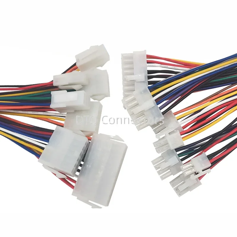 2 uds 30CM 5556 5557 5559 2*2/3/4/5/6/8/10/12 conector macho hembra con Cable 4,2 MM paso 18AWG 2X3/2X4/2X5/2x6P - imagen 3