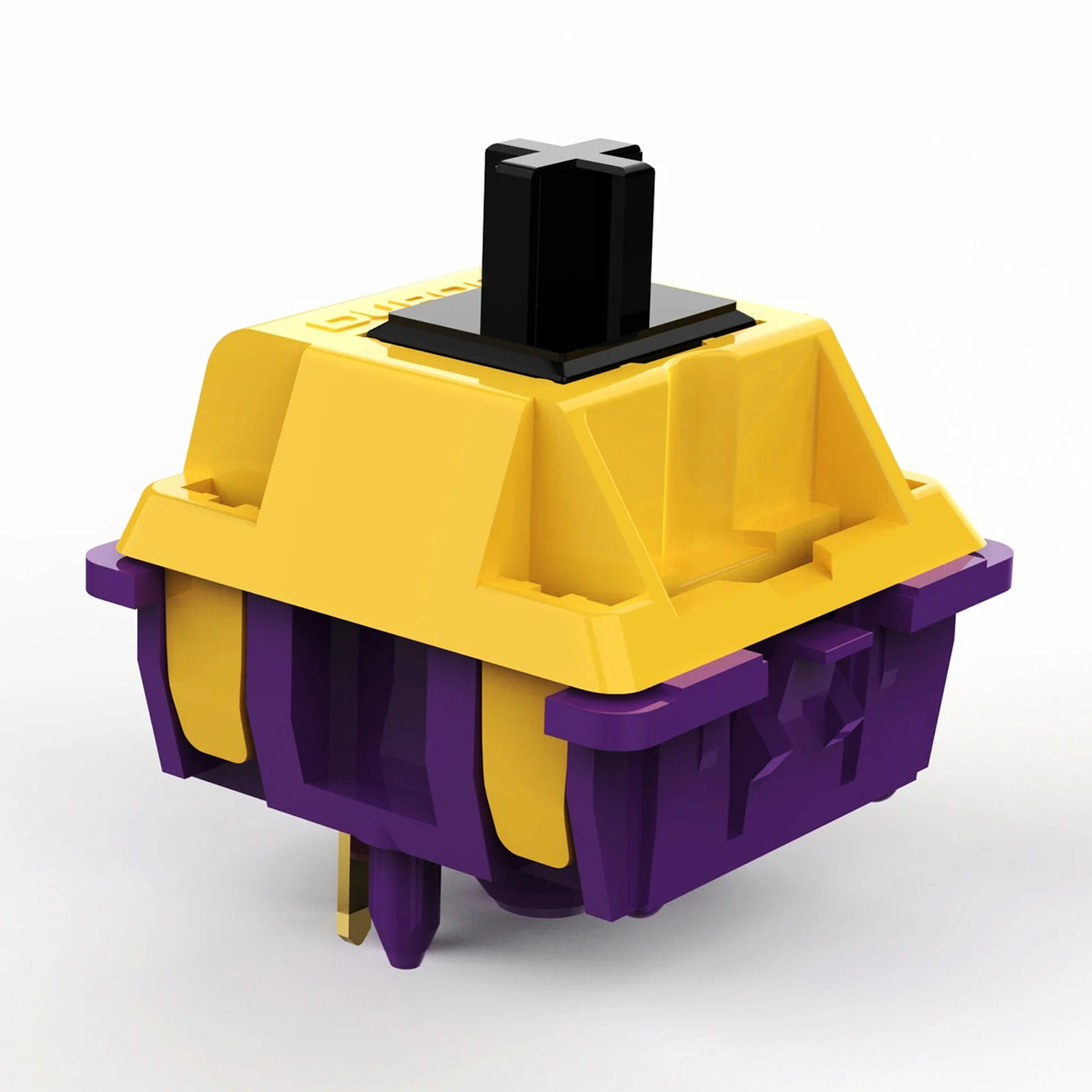 DUROCK Mamba LY interruptores lineales de tallo 60g resorte largo POM carcasa de mezcla de nailon interruptores de teclado mecánico para juegos - imagen 4