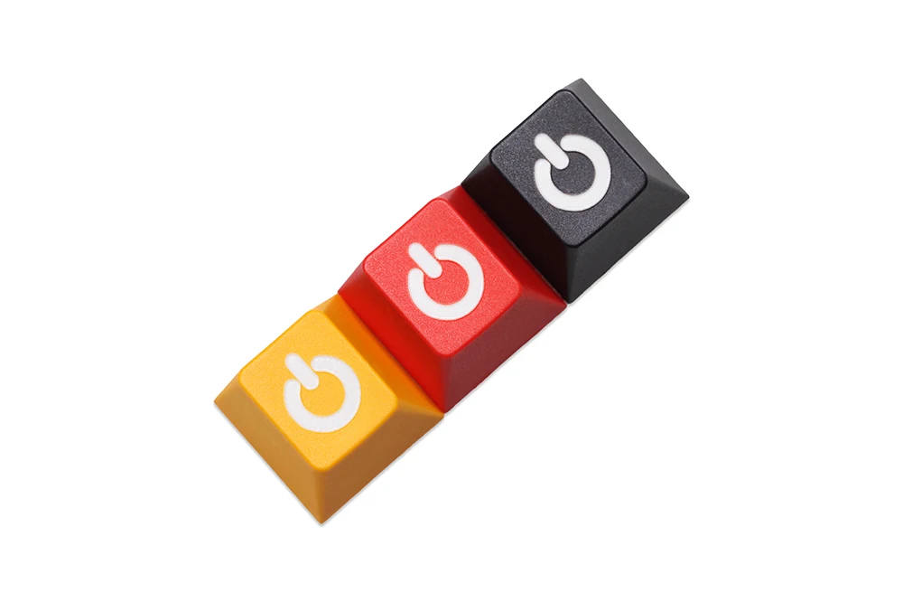 Tapa de tecla para teclado ESC r1, accesorio para PC, apagado, dip dye, láser, pbt, 1x, rojo, negro, amarillo, novedad - imagen 2