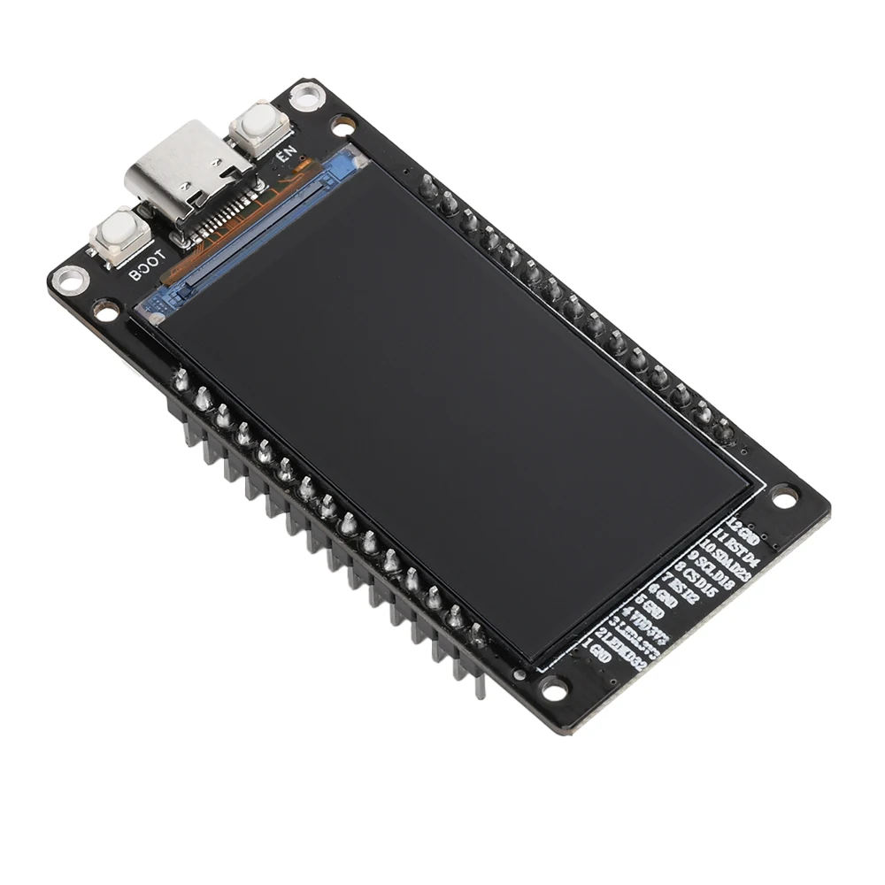 Placa de desarrollo Esp32, pantalla Lcd de 1,9 pulgadas, Wifi, Bluetooth, placa de desarrollo tipo C, módulo de Esp32-32 integrado - imagen 4