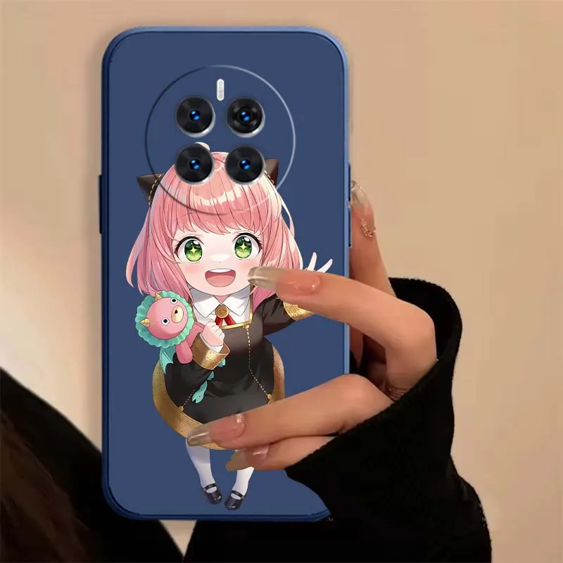 Funda de Anime Girl Anya para Huawei Honor Play 7T 6T 5T 5 4T 40 4 30 3 20 Magic 8 7 5 4 3 Pro Lite Plus - imagen 3