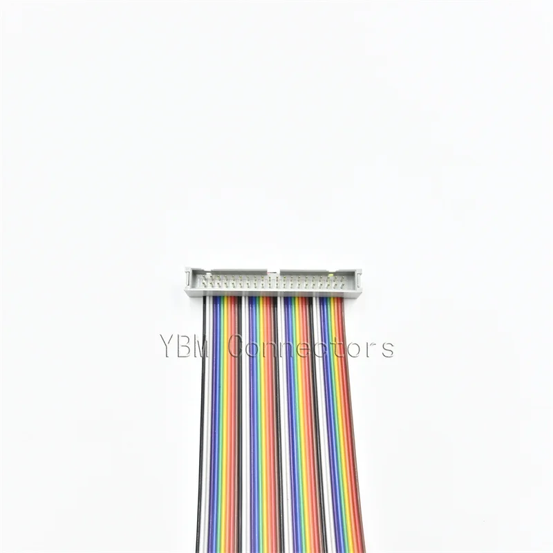 Cable plano FC a DC3 de 2,54 MM, conexión de pantalla LED, línea de descarga JTAG, 10/20/40/60/80/100cm, 40P, GPIO - imagen 4