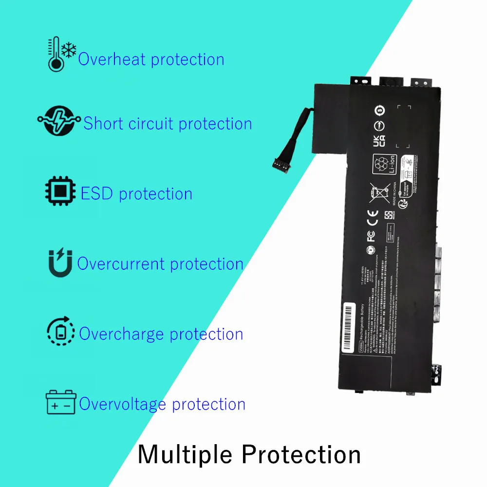 VV09XL batería del ordenador portátil para HP ZBook 15 G3 G4 serie HSTNN-C87C HSTNN-DB7D 808398-2B1 808398-2B2 - imagen 5