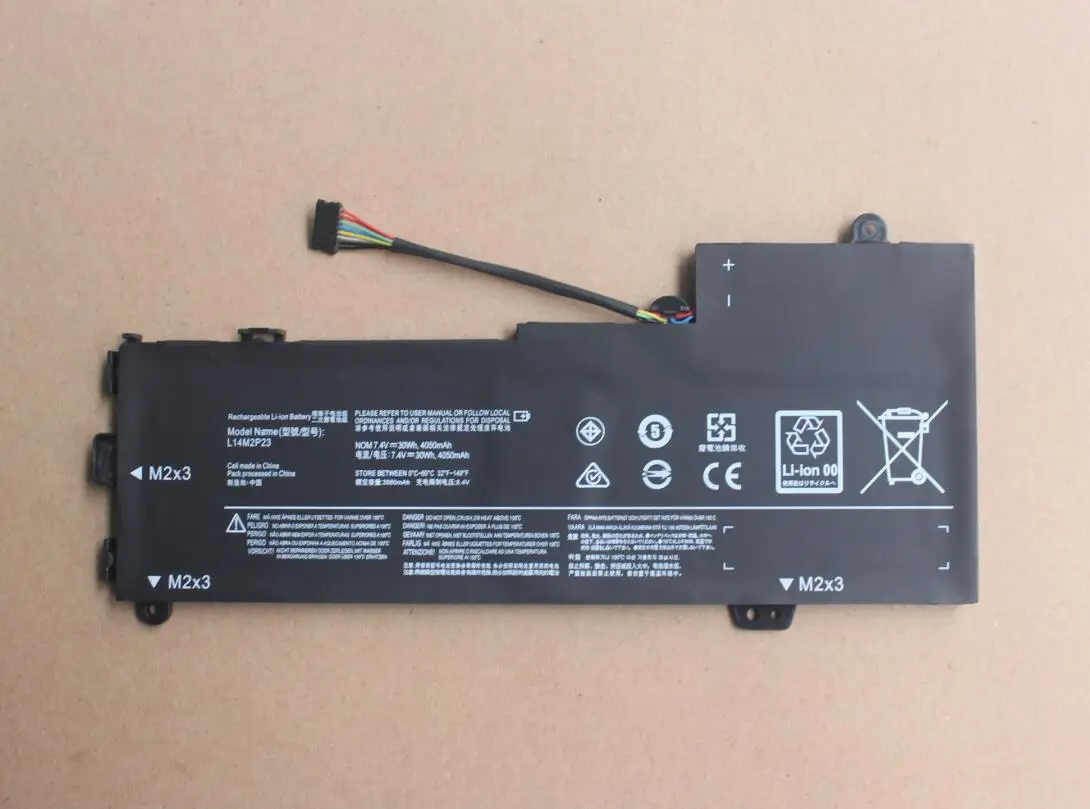 SeagullStar 7,4 V 30WH L14M2P23 L14M2P24 L14L2P22 L14S2P22 batería del ordenador portátil para Lenovo IdeaPad U31 U30 E31-80 E31-70 Series - imagen 2