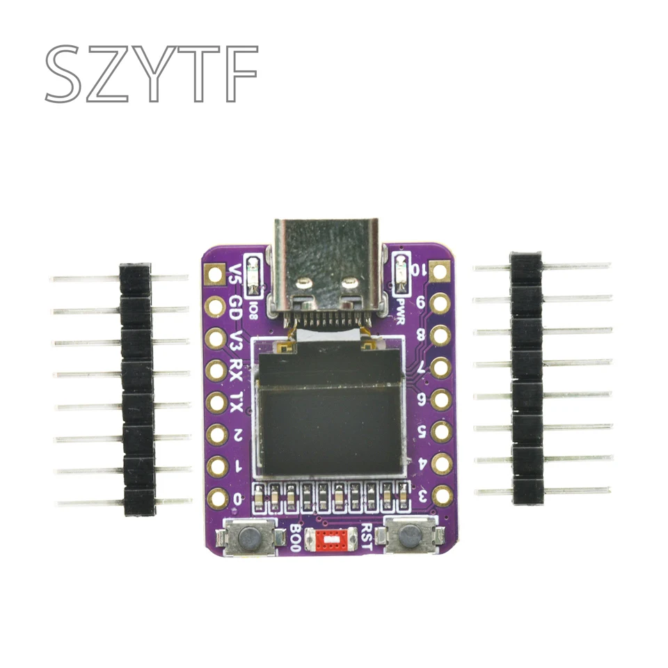 Placa de desarrollo OLED ESP32-C3 con módulo OLED de 0,42 pulgadas antena cerámica Wifi Bluetooth ESP32 Placa de desarrollo Supermini