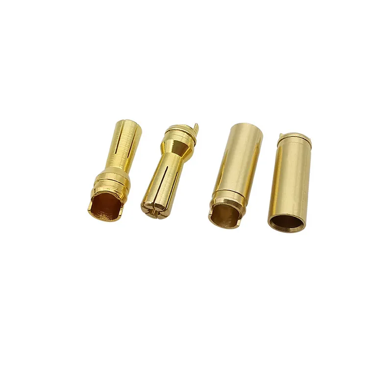 10 Uds EC5 conectores de clavija de plátano hembra macho EC5 conector tipo bala de 5,0mm para RC ESC Lipo dispositivo de batería Motor eléctrico DIY - imagen 3