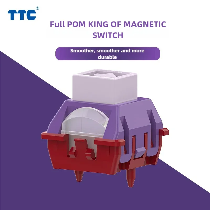 TTC Full POM King Of interruptores magnéticos TTC Magneto Swicth para teclado magnético Esports Gaming interruptor magnético interruptor personalizado