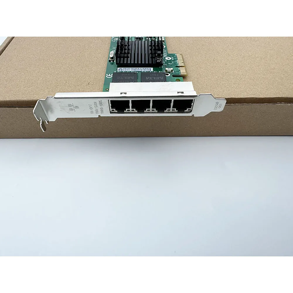 Para tarjeta de red Gigabit de 4 puertos Intel I350-T4 tarjeta de red de cámara Industrial Visual I350T4V2 - imagen 5