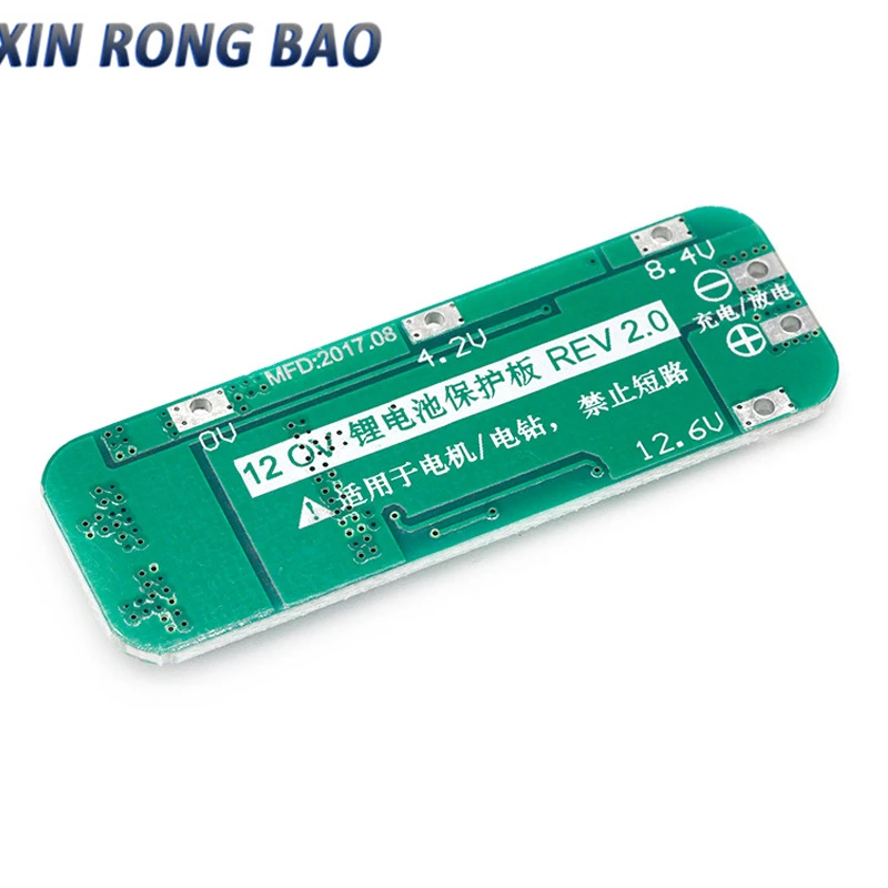 Placa de protección del cargador de batería de litio 3S 20A 18650 BMS para Motor de taladro 111,1 V 12V 12,6 V mejora el equilibrio - imagen 4