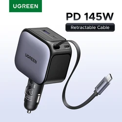 UGREEN Cargador de coche USB-C PD QC4.0 para iPhone y MacBook