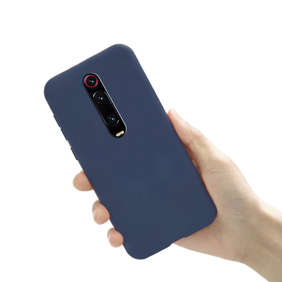 Funda de teléfono de silicona líquida para Xiaomi Mi 9T Pro, funda mate Xiaomi 9T 9 T Mi9T Pro, Fundas suaves - imagen 5