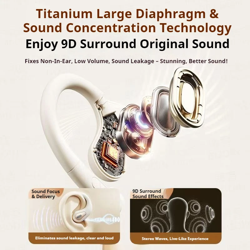 Auriculares con Control por cable tipo C y 3,5mm con Clip, auriculares con sonido envolvente 9D, auriculares deportivos para jugadores, auriculares ENC con micrófono HD para Samsung - imagen 4