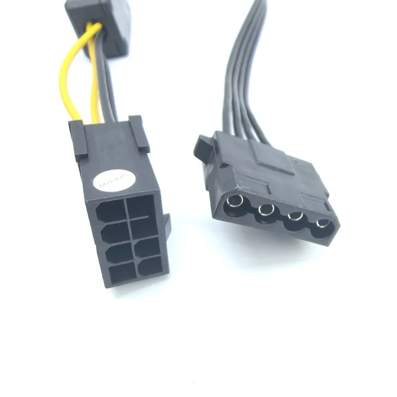 Adaptador GPU 8P 12V hembra a Molex 4P para disco duro, 45 cm - imagen 4