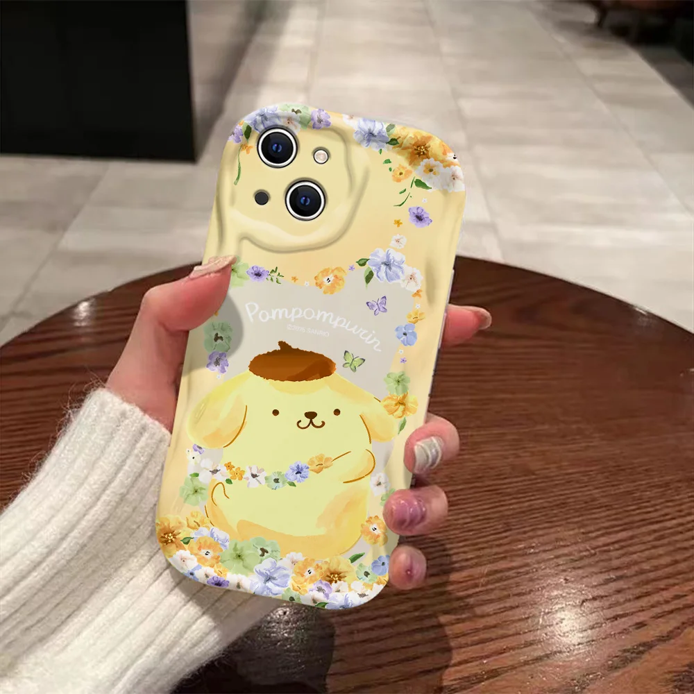 Funda de teléfono con cordón de Pochacco Purin de dibujos animados para Xiaomi Mi 15 14 12 12T 11 Lite Poco M6 X7 X6 F6 X5 M3 Ultra Pro GT NFC 4G 5G - imagen 5