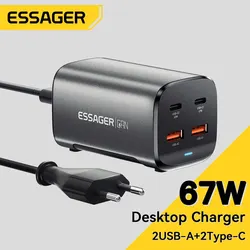 Cargador USB-C GaN Essager para MacBook Samsung iPhone