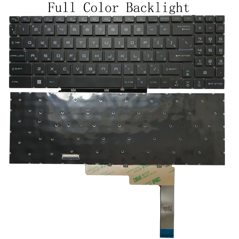 Nuevo teclado retroiluminado RGB para MSI GL66 GF66 GF76 MS-1581 1582 1583 1585 GL76 MS-17L1 MS-17L2 MS-17L3 MS-17L4 - imagen 4