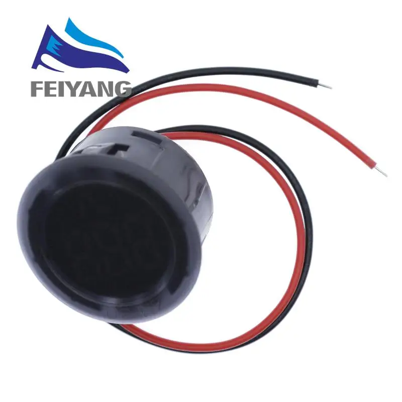 Voltímetro Digital de DC5-100V, voltímetro Circular con pantalla Digital LED, medidor de corriente de voltaje para coche, Detector de voltios, Panel de Monitor - imagen 5