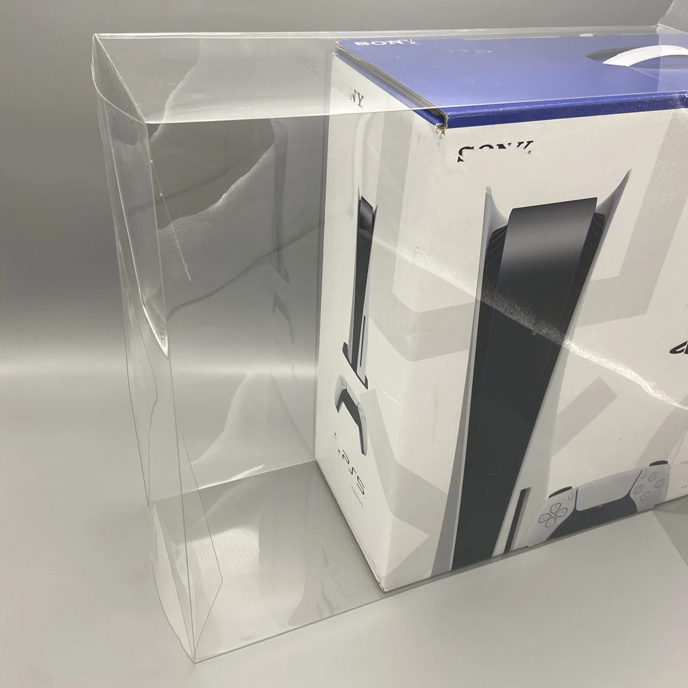 Protector de caja transparente para consola Sony PS5, cajas de recogida para PlayStation 5, carcasa de juego, estuche de exposición transparente - imagen 2