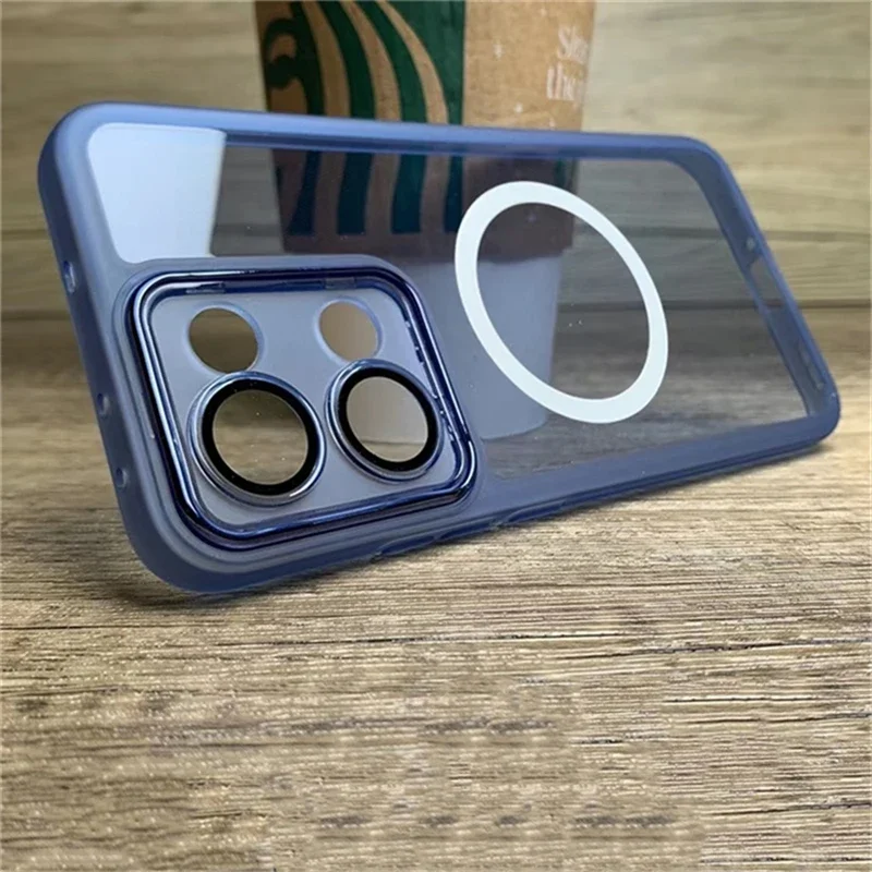 Funda magnética para Infinix Note 40 Pro Plus 5G Note40 4G TPU silicona suave transparente MagSafe cubierta protección de cámara parachoques - imagen 2