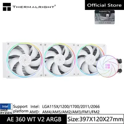 Thermalright AE360 V2 Radiador Líquido 360mm AIO ARGB LGA1700 AM5