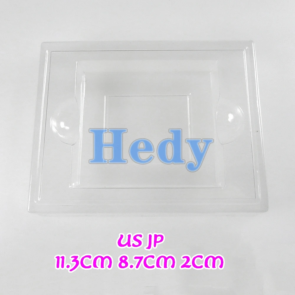 1 Uds. Para GB GBC caja de cartuchos de tarjetas de juego transparente Boxe insertar bandeja interior incrustación para Gameboy Color Mini Japón JP versión EE. UU. UE - imagen 3