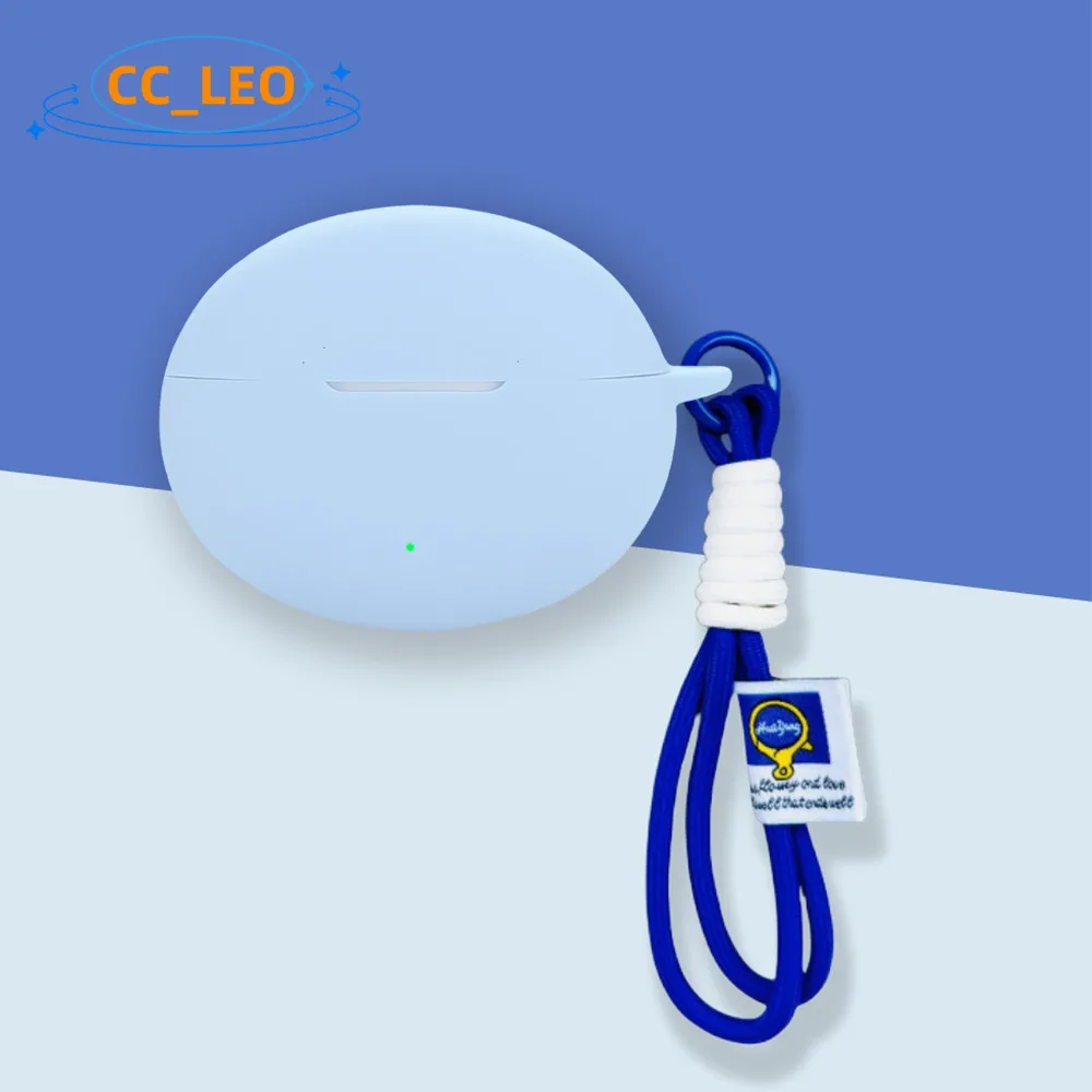 Para OnePlus Buds 4 funda transparente suave lindo cordón colgante OnePlus Buds 4 funda suave de silicona cubierta protectora de carcasa a prueba de golpes - imagen 4