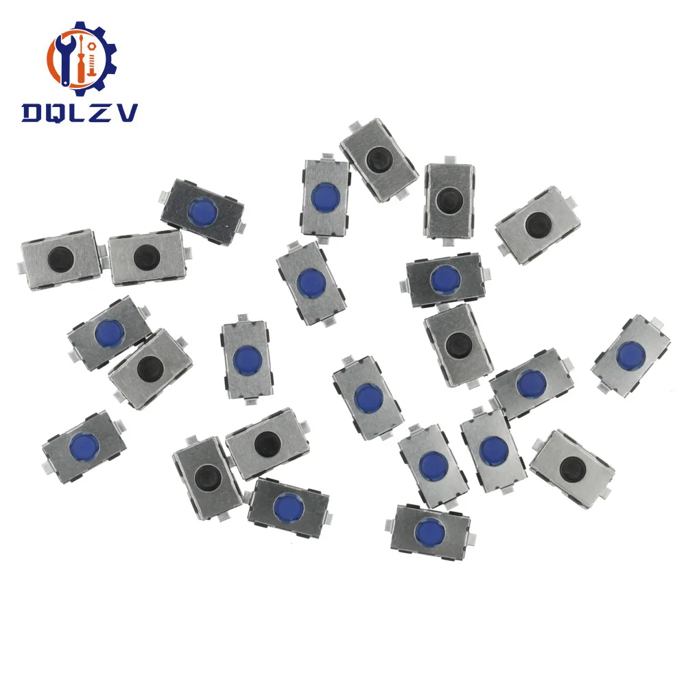 Interruptor normalmente cerrado/abierto 4*6 3x6 SMD botón de llave de pegamento Flexible 3*6*2,5 Tact Switch Touch Micro 3*6*2,5mm - imagen 3