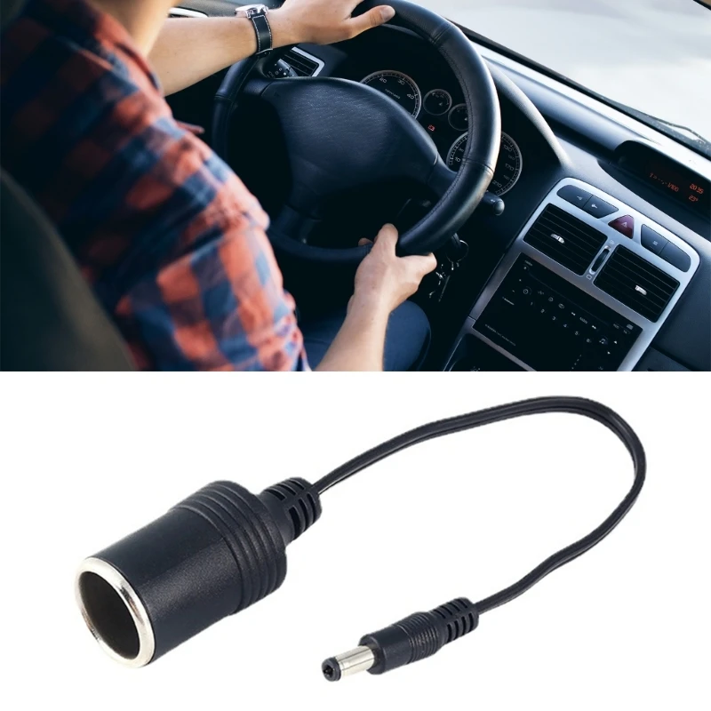 1 paquete de enchufe macho/hembra a 5,5mm x 2,1mm, adaptador de enchufe para cigarrillo de coche, envío directo - imagen 5