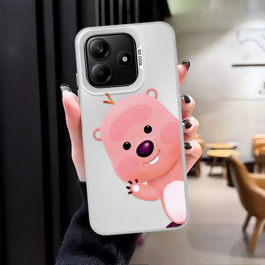 Funda l-loo-pys con dibujos animados para Xiaomi Redmi Note 10Lite 14 Pro Plus 9s 11s 13 12 11 10s 12s, funda trasera para teléfono - imagen 3
