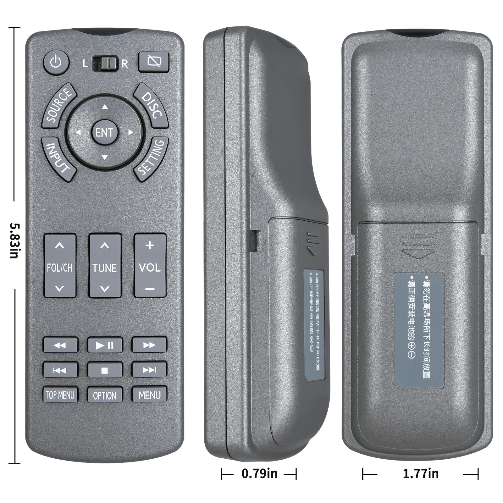 Control remoto de asiento trasero para Lexus LX570, LX460, LX450, DVD, entretenimiento, nuevo - imagen 5