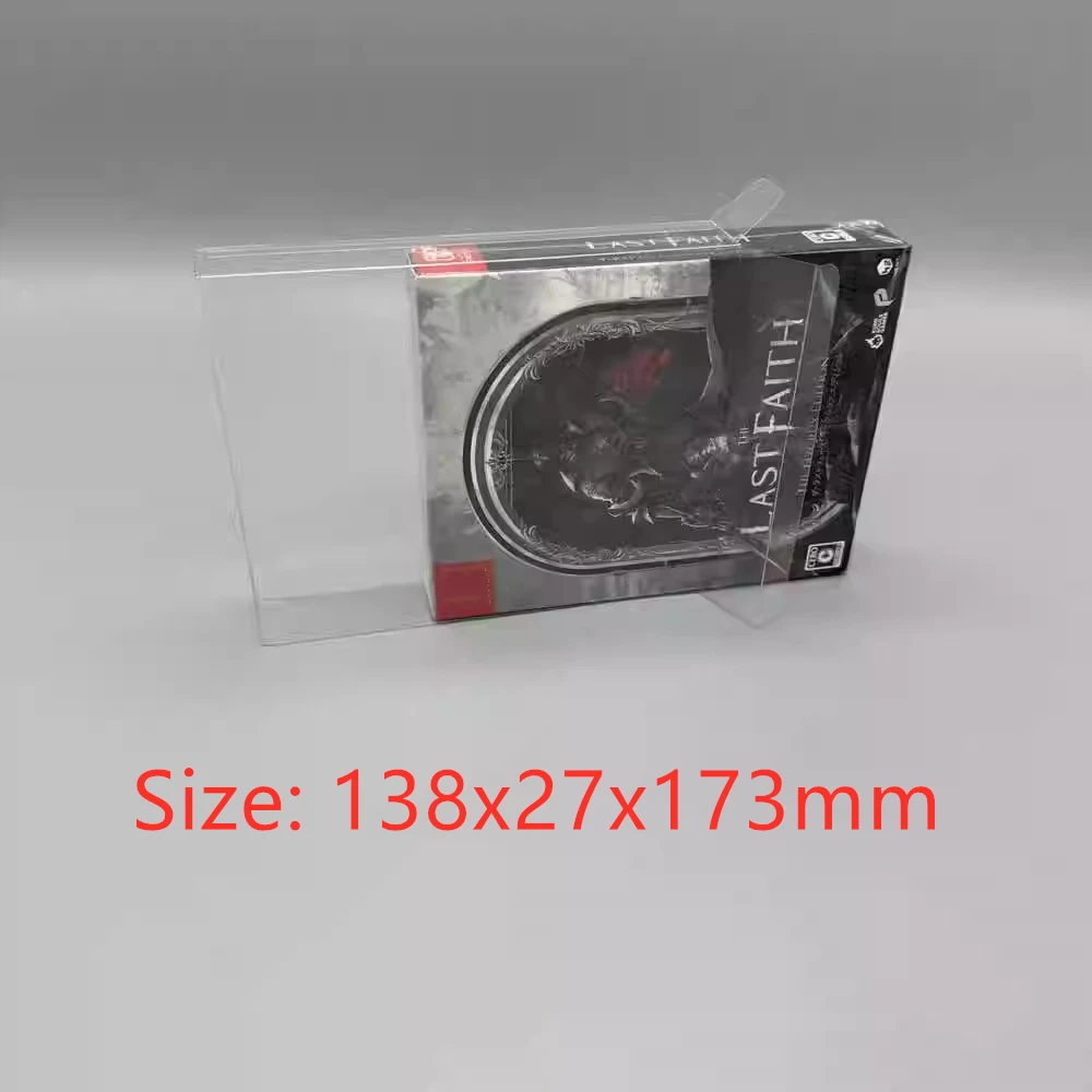 Protector de caja transparente para The Last Faith/Nintendo Switch/NS/PS5, cajas de recolección, carcasa de juego de almacenamiento TEP, estuche de exposición transparente