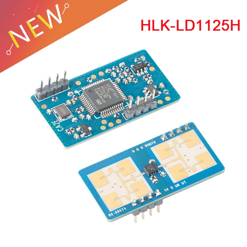 HLK-LD1125H 24G Electrónica de consumo de alta precisión Módulo de radar de fuerte penetración HLK-LD1155H-24G