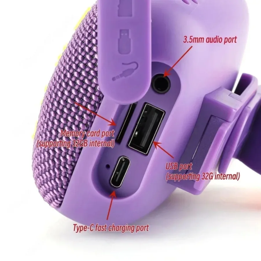 Altavoz Bluetooth portátil TG392 para bicicleta al aire libre TWS inalámbrico Mini bajo Radio FM barra de sonido Boombox montar música reproducción altavoz - imagen 2