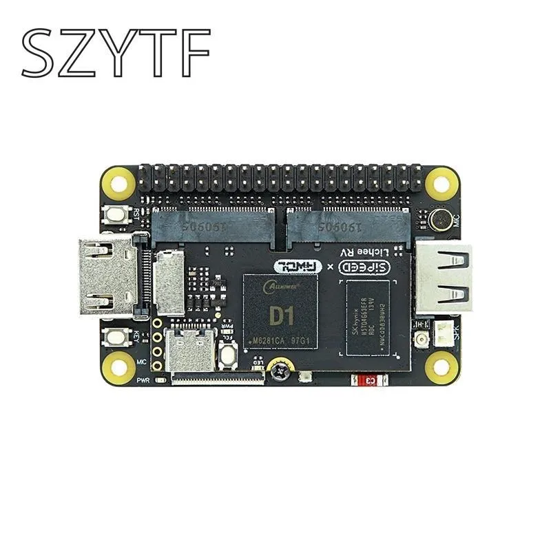 Lichee RV Dock Allwinner D1, placa de desarrollo, RISC-V, Linux, Kit de Inicio