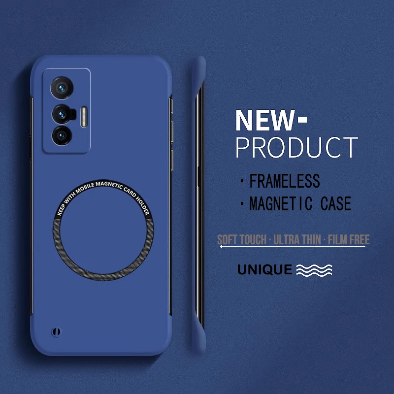 Funda de teléfono sin marco magnética de PC dura ultrafina para Oppo Realme GT Master NEO 2 3T GT 2 3 Realme 10 11 Pro Plus cubierta mate - imagen 3